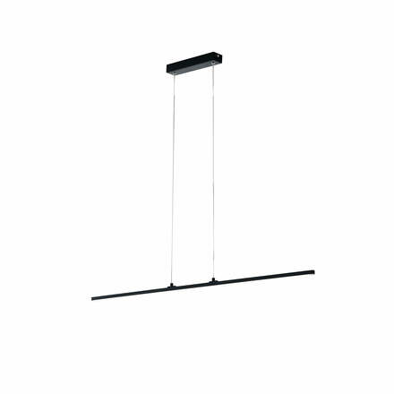 Závěsné svítidlo LED SHANGHAI černá 29 W 3250 lm 3000 K 100x1,2x150 cm