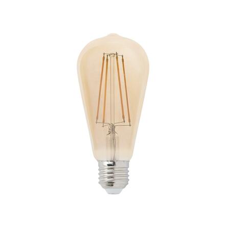 FARO LED žárovka dekorativní filament AMBER E27 5W 2200K DIM