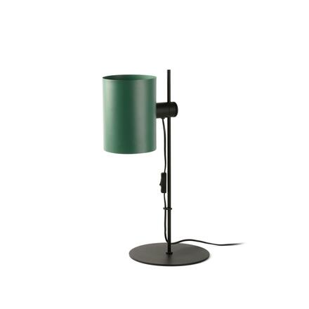 FARO GUADALUPE černá/zelená stolní lampa