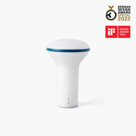 FARO BUDDY přenosná stolní lampa, modrá, 3W