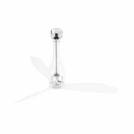FARO ETERFAN M, transparentní, stropní ventilátor s DC motorem
