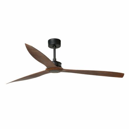 FARO JUST FAN XL, černá/dřevo, stropní ventilátor 178cm