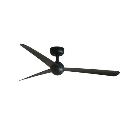 FARO SFERA M stropní ventilátor, černá s DC motorem