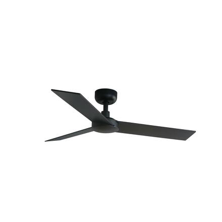 FARO RUDDER S stropní ventilátor, černá/ořech