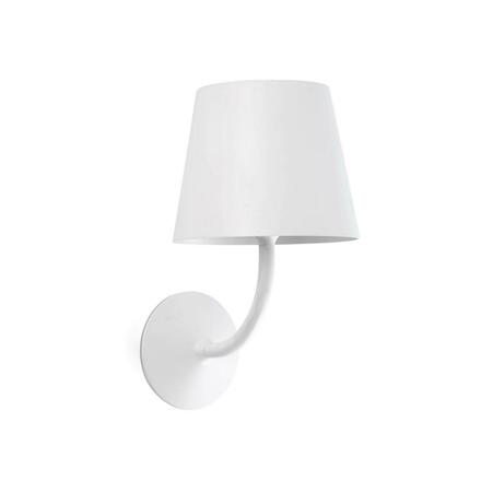 FARO TOC LED nástěnná lampa, bílá