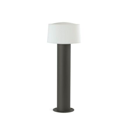 FARO MUFFIN sloupková lampa, tmavě šedá, H610