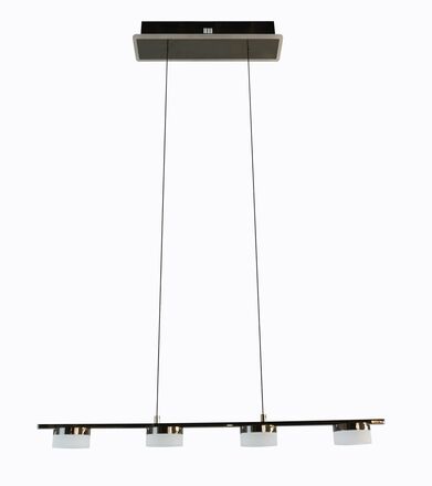 GeeTi Závěsné svítidlo Cassis 21W 2100lm 3000K černý chrom