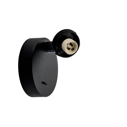 Deko-Light svítidlo na čtení - Can Tilt kulaté USB základna, 1x 7,5 W GU10, černá 341352
