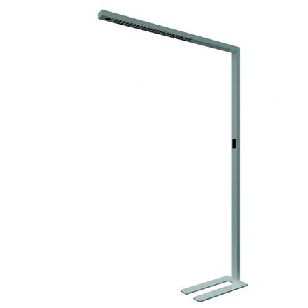 Deko-Light stojací svítidlo, Office Three Standard, Motion, 80 W, DIM, 4000 K, 220-240V 10100 lm 1240 mm stříbrná 342229