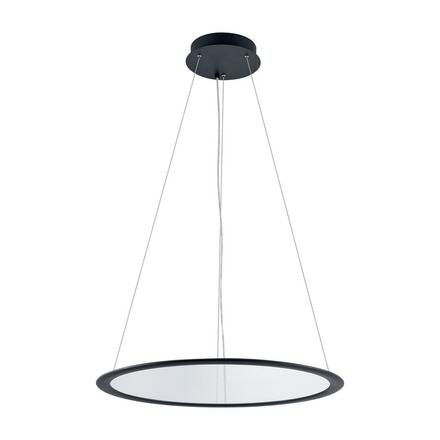 Deko-Light závěsné svítidlo - LED Panel, čiré kulaté, 50 W, DIM, 3000/3500/4000 K, černá 342252