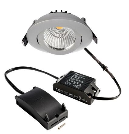 Deko-Light stropní vestavné svítidlo, Dione, 8,5 W, DTW, 1800-3000 K, 220-240V 480 lm stříbrná 565381