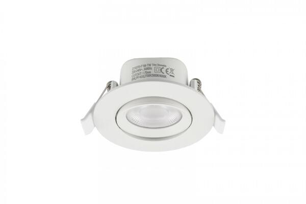 Deko-Light vestavné bodové svítidlo - Surtur Tilt 68, 6 W, DIM, 2700/3000/4000 K, bílá 565455