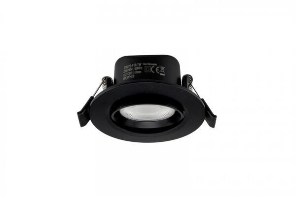 Deko-Light vestavné bodové svítidlo - Surtur Tilt 68, 6 W, DTW, 1800-2700 K, černá 565460