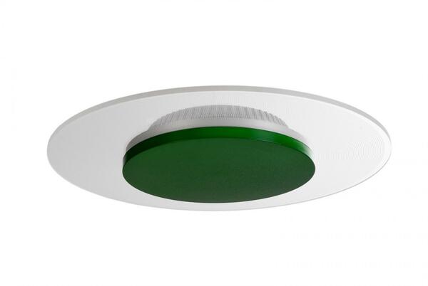 Deko-Light stropní přisazené svítidlo Zaniah 12W, kryt listová zelená 220-240V AC/50-60Hz 12,00 W 3000 K 1512 lm bílá 620035