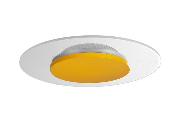Deko-Light stropní přisazené svítidlo Zaniah 12W, kryt šafranová žlutá 220-240V AC/50-60Hz 12,00 W 3000 K 1512 lm bílá 620037