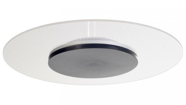 Deko-Light stropní přisazené svítidlo Zaniah 24W, kryt čedičová šedá 220-240V AC/50-60Hz 24,00 W 3000 K 2567,93 lm bílá 620054