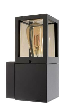 Deko-Light nástěnné přisazené svítidlo - Facado II hranaté tónované, 1x max 20 W, šedá 731151