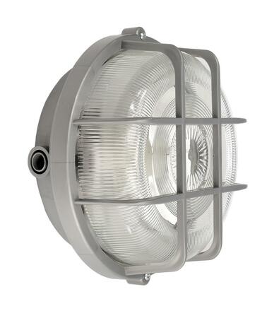 Deko-Light stropní a nástěnné přisazené svítidlo - Syrma kulaté, 1x max. 100 W E27, šedá 731164