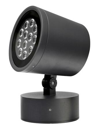 Deko-Light podlahové a nástěnné a stropní svítidlo Colt 36W RGBWW 24V DC 2700 K 1500 lm 162 černošedá RAL 7021 732137