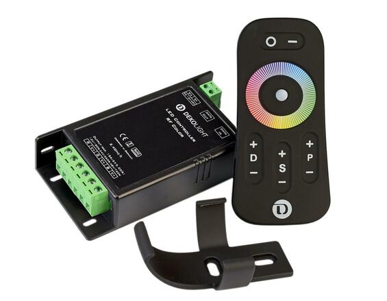 Deko-Light řídící jednotka RF Color Remote 12/24/48V DC rádiovédálkové ovladání 3 CH 843058