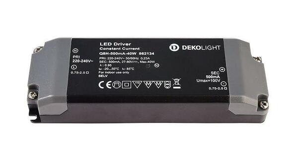 Light Impressions Deko-Light napájení BASIC, Q8H-500mA/40W konstantní proud 500 mA IP20 27-80V DC 40,00 W 862134