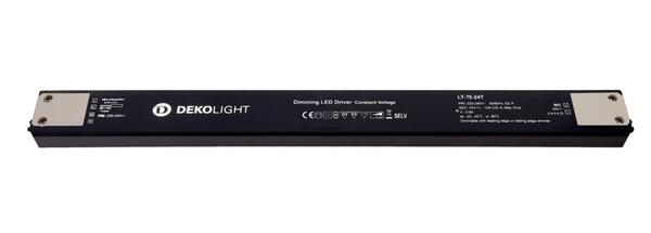 Deko-Light napájení (CV, DC) stmívatelné - Long-Flat, DIM, CV, 24V 25-75W 862282