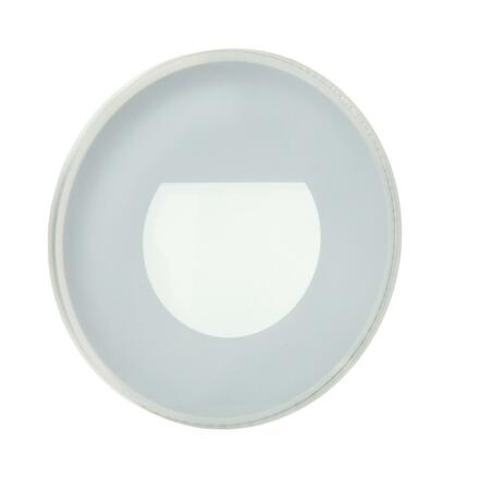 Deko-Light příslušenství - sklo-kryt mléčné kulaté stříbrné pro Alwaid 930861