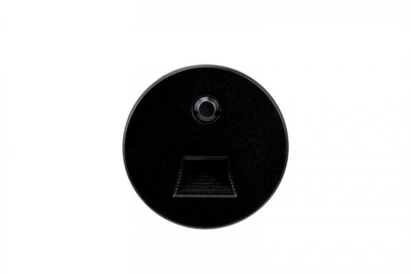 Deko-Light příslušenství - kryt kulaté pro Alwaid Pro pohybový senzor, trojhranný kužel světla, černá 931018