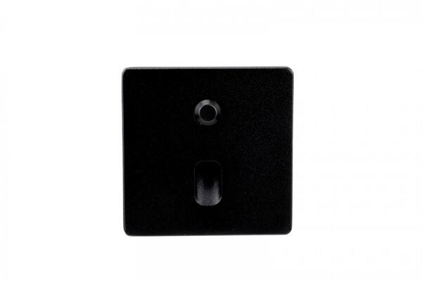 Deko-Light příslušenství - kryt hranatý pro Alwaid Pro pohybový senzor, úzký kužel světla, černá 931024