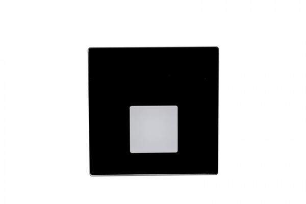 Deko-Light příslušenství - kryt hranatý sklo pro Alwaid Pro, čtyřhranný kužel světla, černá 931033