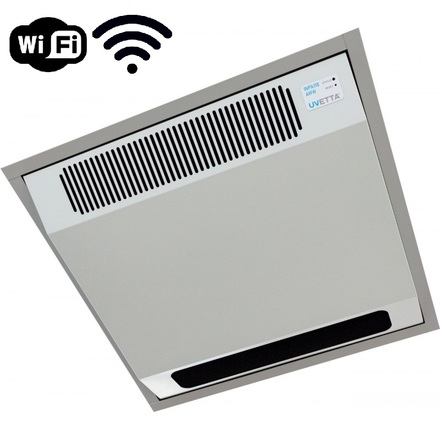 Germicidní zářič UVETTA Wi-Fi stropní montáž - Bílá INPA110AWW, UV-C  INDIRECT WHITE , UV-C power :110W , 125m3/hod