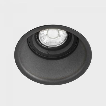 KOHL-Lighting OZONE zapuštěné svítidlo s rámečkem pr. 90 mm černá 8 W LED