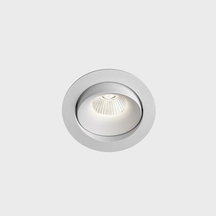 KOHL-Lighting LUXO TILT zapuštěné svítidlo s rámečkem pr.105 mm bílá 38° 12W CRI 90 4000K 1.10