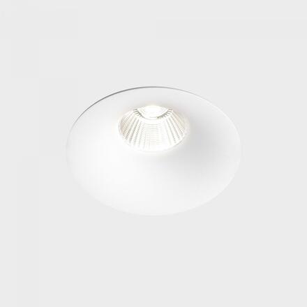 KOHL-Lighting LUXO IP65 zapuštěné svítidlo s rámečkem pr.85 mm bílá 38° 12W CRI 80 2700K Push