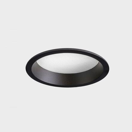 KOHL-Lighting LIM zapuštěné svítidlo s rámečkem pr. 103 mm černá 7 W CRI 80 3000K Non-Dimm