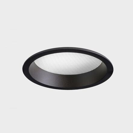 KOHL-Lighting LIM zapuštěné svítidlo s rámečkem pr. 136 mm černá 12 W CRI 80 3000K Non-Dimm