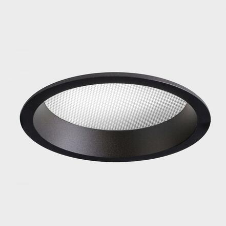 KOHL-Lighting LIM zapuštěné svítidlo s rámečkem pr. 210 mm černá 30 W CRI 80 3000K PUSH