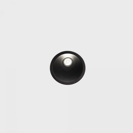 KOHL-Lighting NOON zapuštěné svítidlo s rámečkem pr. 70 mm černá 38° 5 W  CRI 80 2700K PHASE CUT