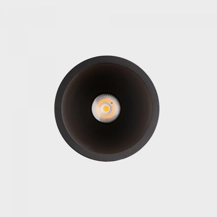 KOHL-Lighting NOON zapuštěné svítidlo s rámečkem pr.83 mm černá 38° 7 W  CRI 80 2700K 1.10V