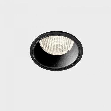 KOHL-Lighting VERSUS zapuštěné svítidlo s rámečkem pr. 60 mm černá 38° 5 W CRI 80 3000K Non-Dimm