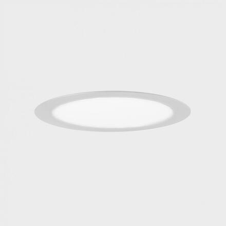 KOHL-Lighting DISC zapuštěné svítidlo s rámečkem pr. 400 mm bílá 36 W CRI 80 4000K DALI