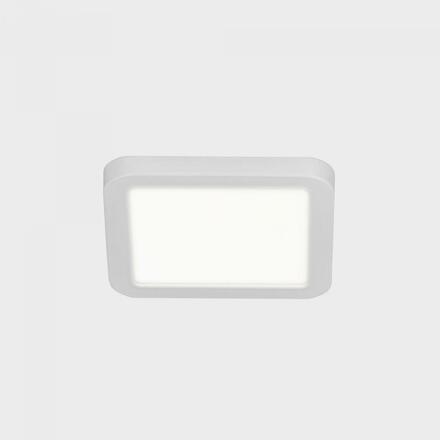 KOHL-Lighting DISC SLIM SQ zapuštěné svítidlo s rámečkem 225x225 mm bílá 24 W CRI 80 3000K Non-Dimm