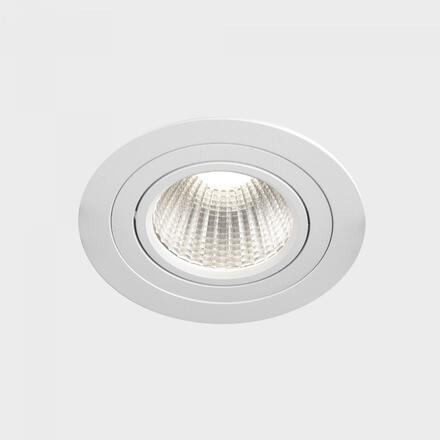 KOHL-Lighting REBECCA zapuštěné svítidlo s rámečkem pr. 93 mm hliník 20° 10 W CRI 90 4000K DALI