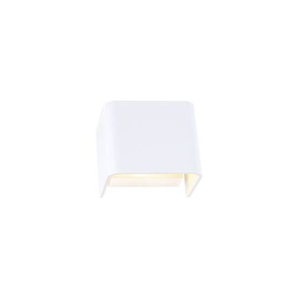 VÝPRODEJ VZORKU BIG WHITE SLV MANA, nástěnné světlo, LED, 2000K-3000K Dim to Warm, bílé, š/v/h 9,6/8,5/8,8 cm 1000613