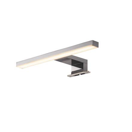 BIG WHITE DORISA, zrcadlové svítidlo, LED, 4000K, krátké, chrom, IP44 1000777