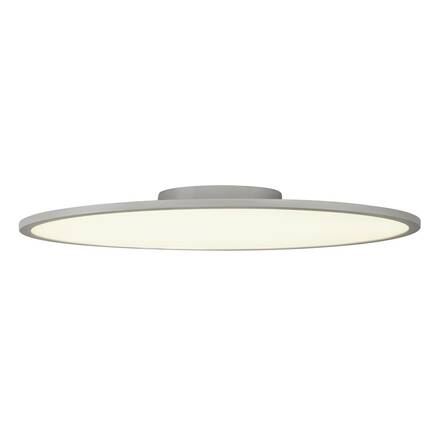 BIG WHITE PANEL 60 kulaté LED vnitřní stropní nástavbové svítidlo, stříbrošedá, 4000K 1000786