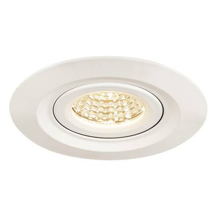 BIG WHITE KINI, outdoor svítidlo k zabudování do stropu, LED, 3000K, bílé, 60°, IP65 1000833