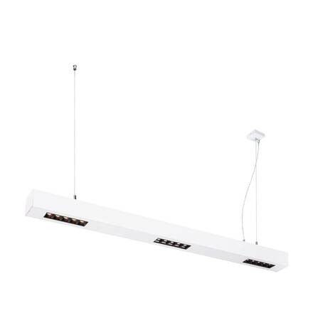 BIG WHITE Q-LINE PD LED vnitřní závěsné svítidlo, 1m, BAP, bílá, 3000K 1000926