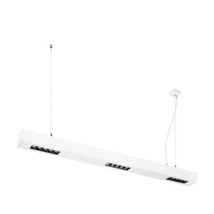 BIG WHITE Q-LINE PD LED vnitřní závěsné svítidlo, 1m, BAP, bílá, 3000K 1000932