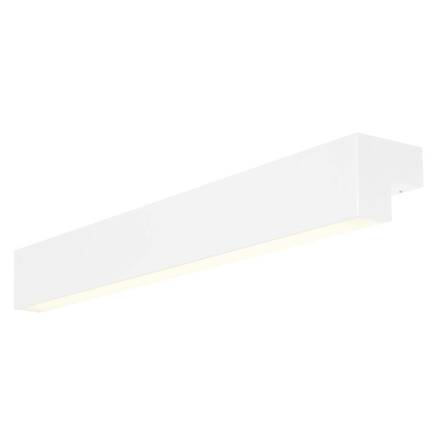 BIG WHITE L-LINE 60 LED nástěnné a stropní svítidlo, IP44, 3000K, 1500lm, bílé 1001299
